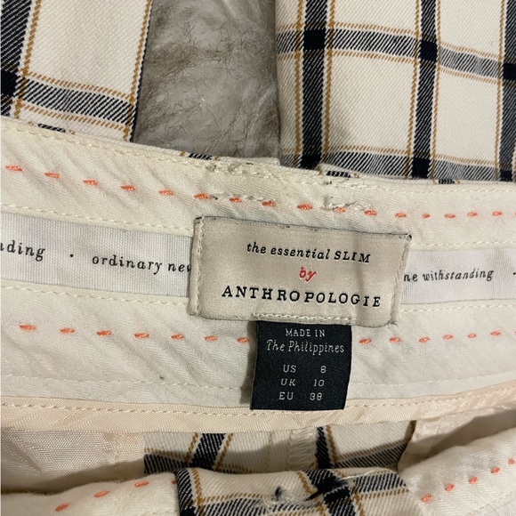 Anthropologie plaid slim trousers - Picture 5 of 5